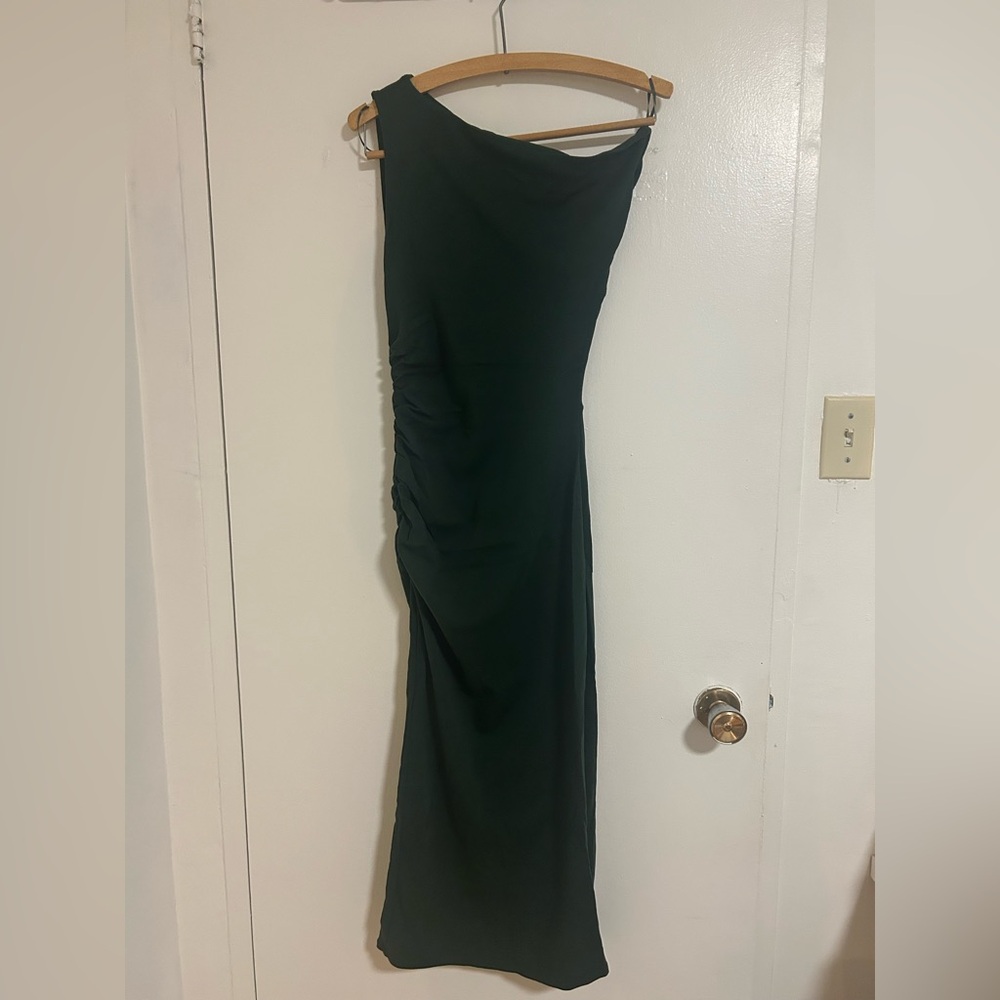Zara Asymmetrical Black Dress